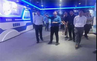 重庆市大渡口区常务副区长莅临球友体育公司交流调研