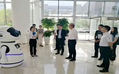 球友体育李总一行到百度公司参观交流